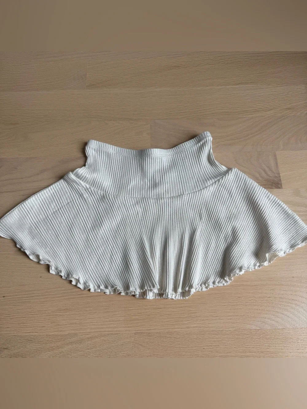 Bundle of 2 H&M Shimmery Jersey Skirt Black White NEW girls 5T/6